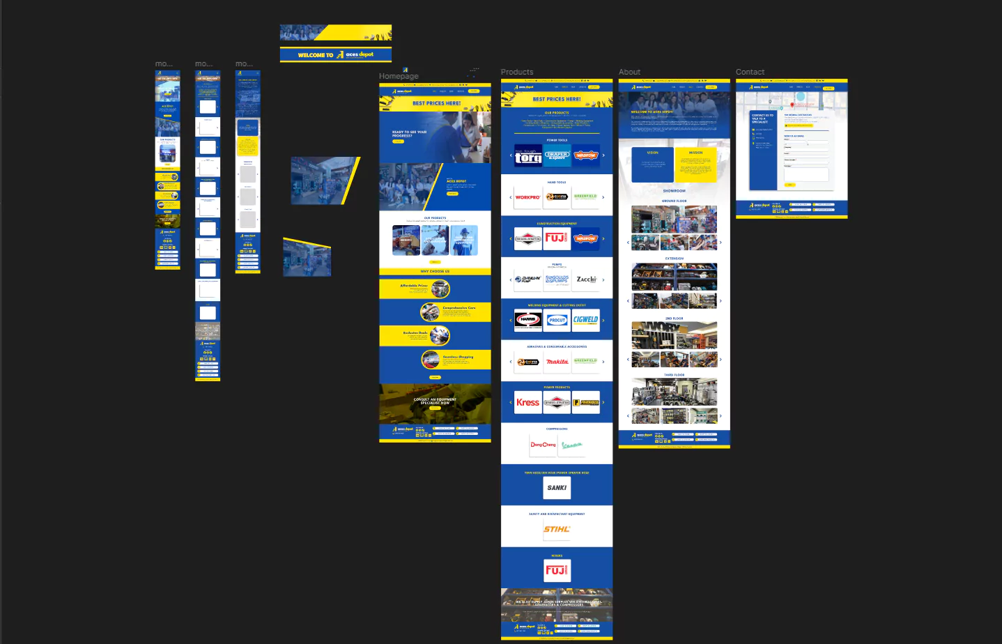 Acesphils hardware store website