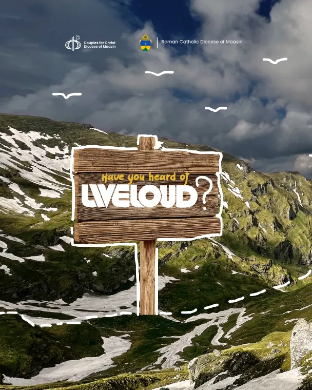 A wooden signpost on a mountain asking: Have you heard of Liveloud?